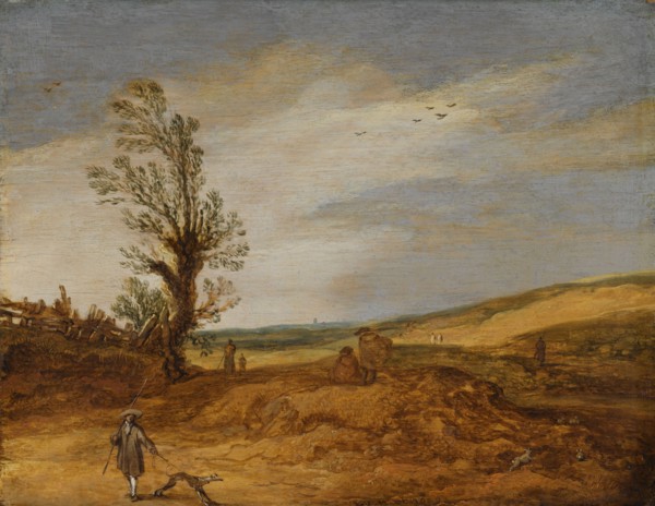 A View in the Dunes, 1629. Creator: Esaias van de Velde.