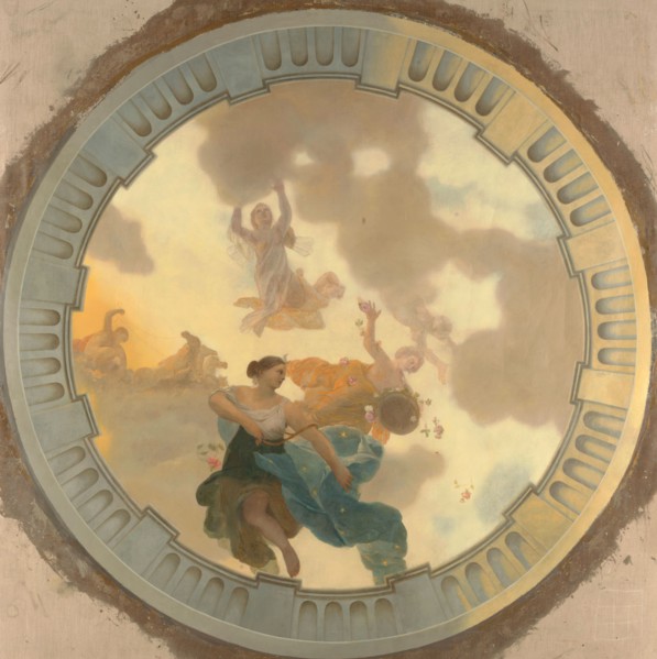 Ceiling painting of Diana and her companions, c.1676-c.1682.  Creator: Gerard de Lairesse.