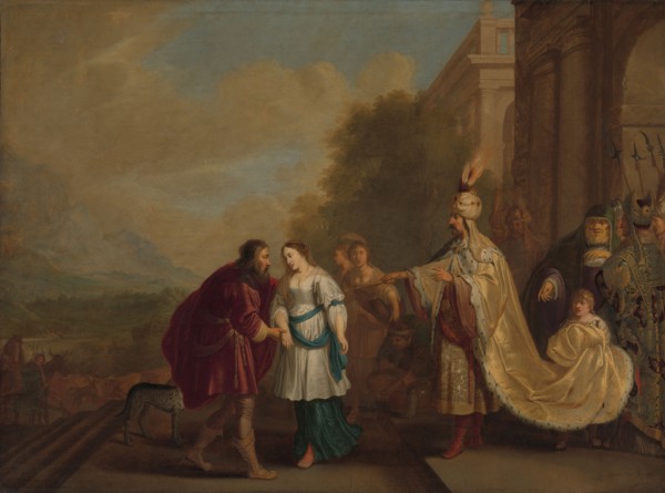 Pharaoh Gives Sarah Back to Abraham, 1640. Creator: Isaac Isaacsz.
