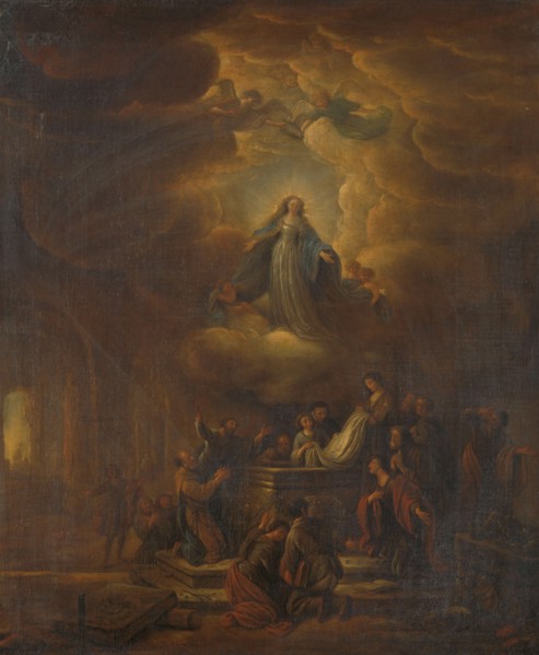 Assumption of the Virgin, 1640-1672. Creator: Jacob Willemsz de Wet the elder.