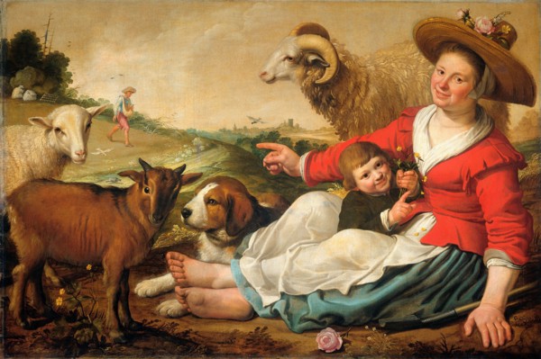 The Shepherdess, 1628. Creator: Jacob Gerritsz Cuyp.
