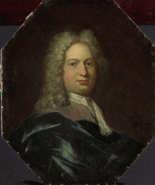 Portrait of Isaac Verburg, Rector of the Latin School in Amsterdam, 1725. Creator: Jan Maurits Quinkhard.