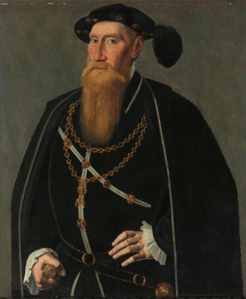 Portrait of Reinoud III of Brederode, c.1545. Creator: Jan van Scorel.