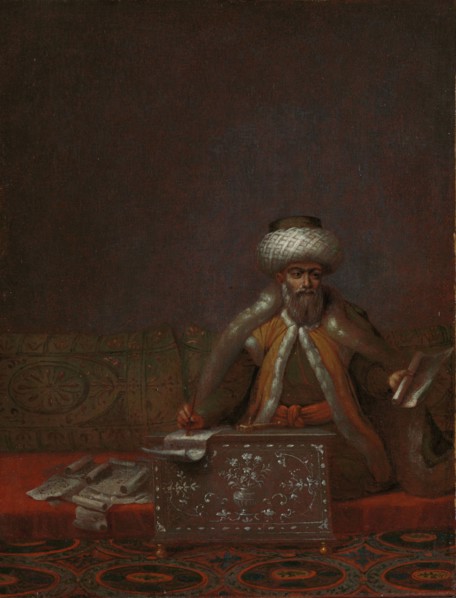 The Reis Effendi, Head of the Chancery, c.1727-c.1730. Creator: Jean Baptiste Vanmour.