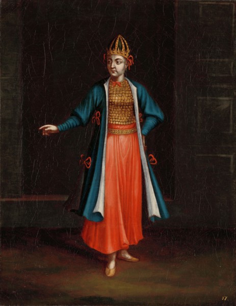 Woman from the Bulgarian Coast, 1700-1737. Creator: Workshop of Jean Baptiste Vanmour.