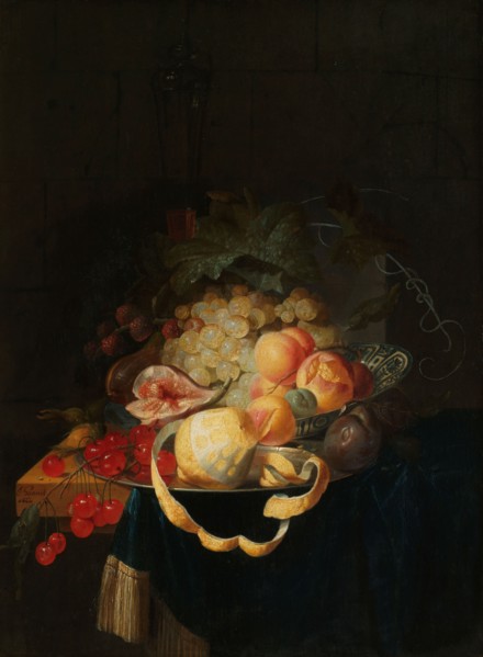 Still Life with Fruit, 1668. Creator: Johannes Hannot.