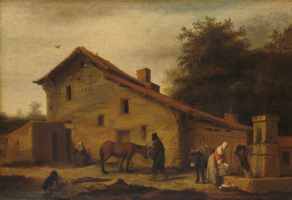 An Inn in the Neighborhood of Nantes, 1640-1660. Creator: Lambert Doomer.