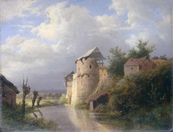 The Old Fortress, 1840-1860. Creator: Louwrens Hanedoes.