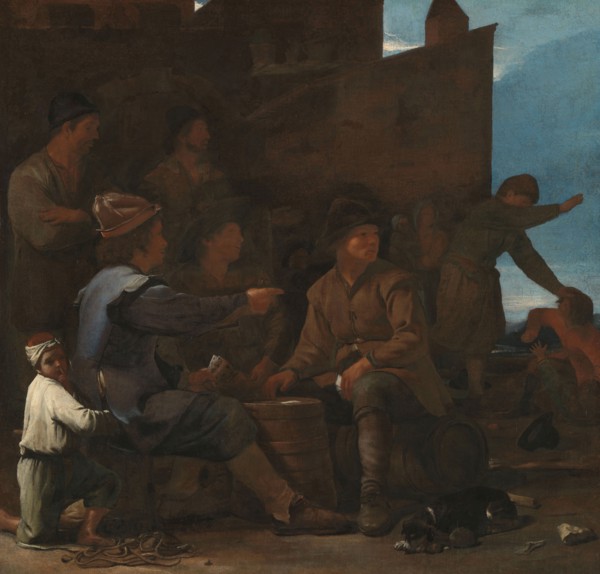 The Card Players, c.1646-c.1652. Creator: Michiel Sweerts.