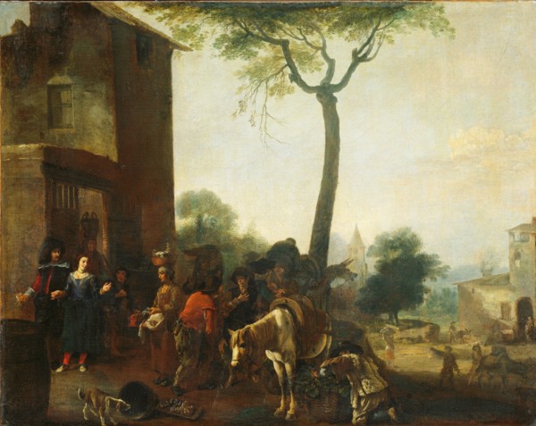 Harvesting the Vines, c.1630-c.1650. Creator: Unknown.