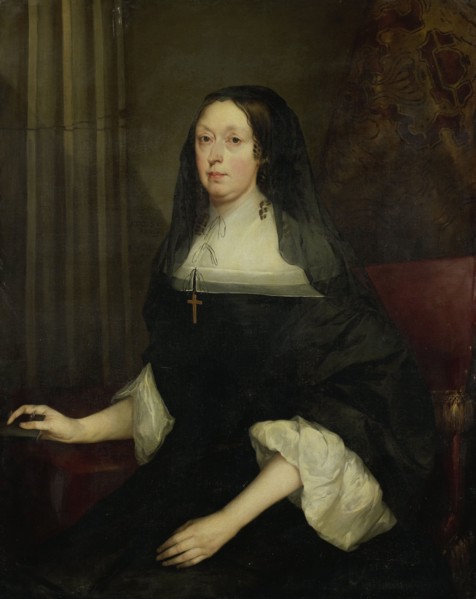 Portrait of a Woman, 1664. Creator: Pieter Borsseler.