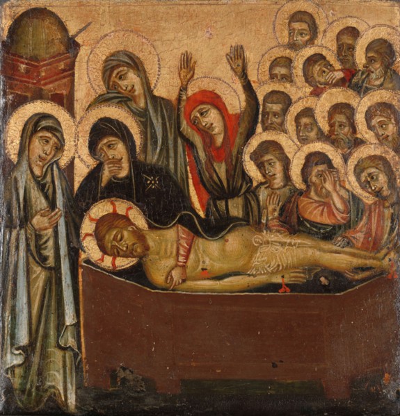 The Deposition and the Entombment, c.1290. Creator: Anon.