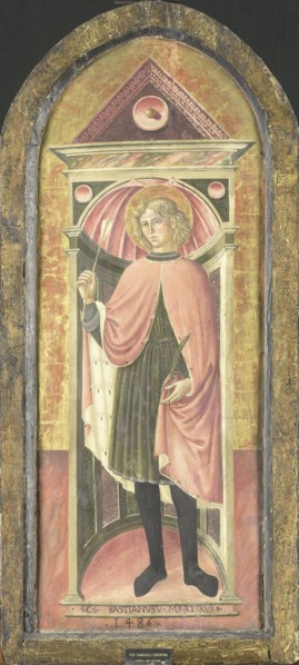 Saint Sebastian, 1460-1499. Creator: Anon.