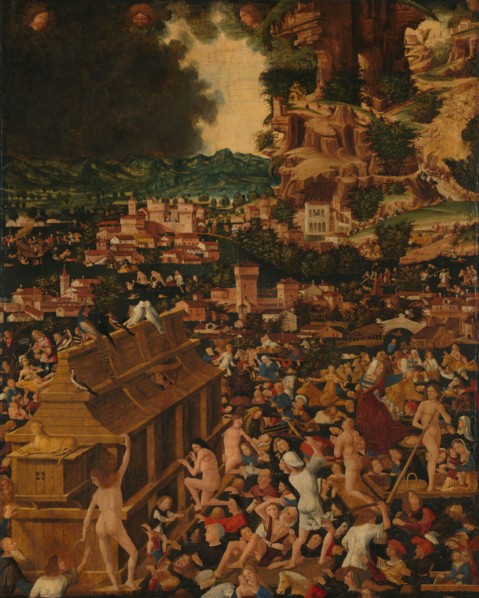 The Flood, 1450-1499. Creator: Anon.