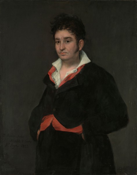 Portrait of Don Ramón Satué, 1823. Creator: Francisco Goya.