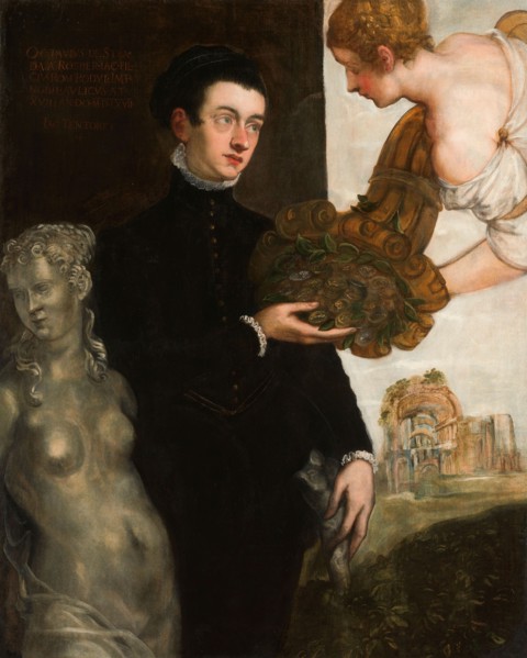 Portrait of Ottavio Strada, 1567. Creator: Jacopo Tintoretto.