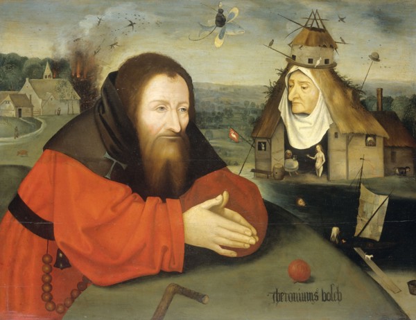 The Temptation of St Anthony, c.1550-c.1600. Creator: Jheronimus Bosch (manner of).
