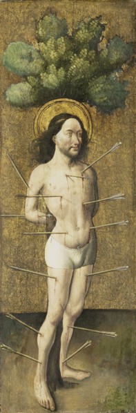 Saint Sebastian, c.1460. Creator: Master ES.