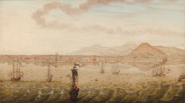 View of Smyrna (Izmir), 1779. Creator: N. Knop.