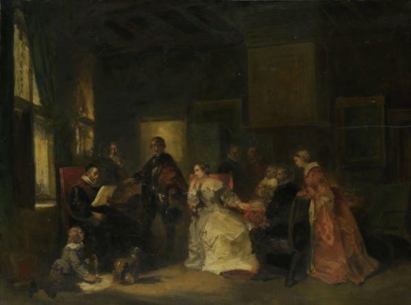Historical Scene with William the Silent?, 1830-1860. Creator: Nicolaas Pieneman.