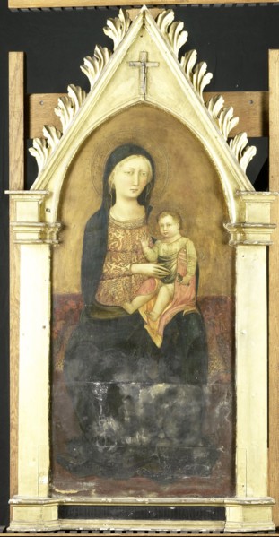 Virgin and Child, 1400-1425. Creator: Pseudo-Ambrodigio di Baldese (attributed to).