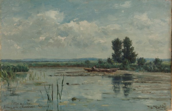 Lake near Loosdrecht, 1887. Creator: Willem Roelofs.