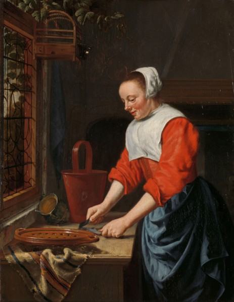 The servant girl, 1631-1677. Creator: Willem van Odekercken.