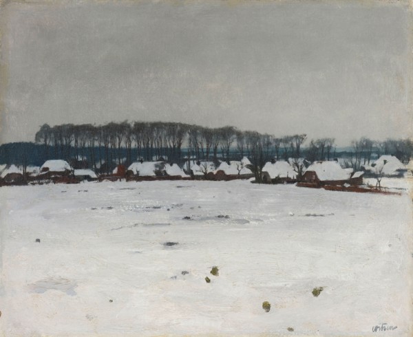 Winter Landscape, c.1885-c.1922. Creator: Willem Witsen.