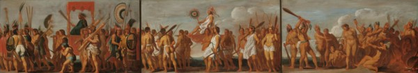 The Tupinambá’s Treatment of Prisoners of War, c.1630. Creator: Anon.