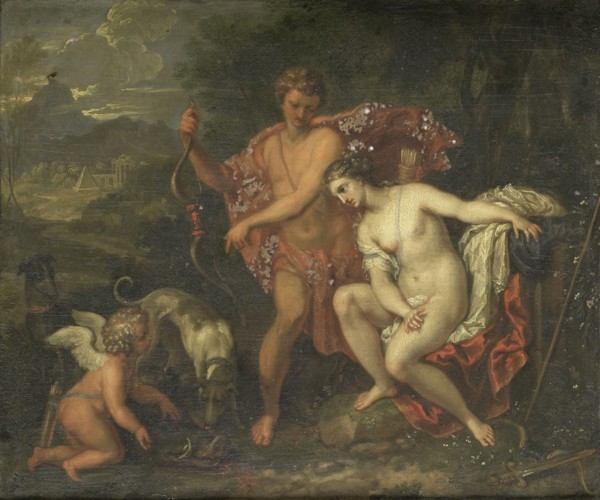 Meleager and Atalanta, c.1675-c.1699. Creator: Anon.