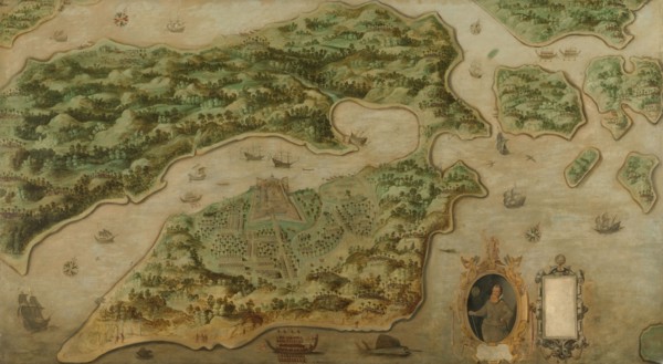 View of Ambon, c.1617. Creator: Anon.