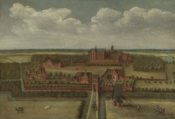 The Abbey of Leeuwenhorst in Rijnland, 1641. Creator: Anon.