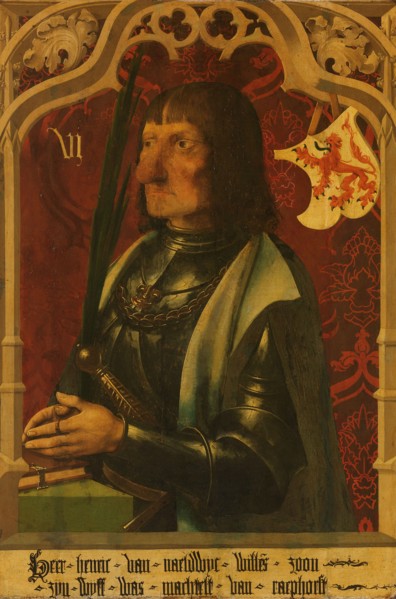 Portrait of Hendrik IV of Naaldwijk, Knight and Hereditary Marshall of Holland, c.1500-c.1506. Creator: Anon.