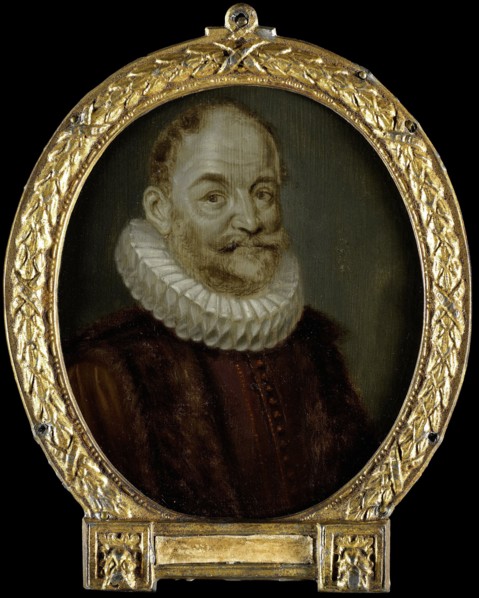 Portrait of Johannes Polyander à Kerckhoven, Professor of Theology in Leiden, 1700-1732. Creator: Arnoud van Halen.