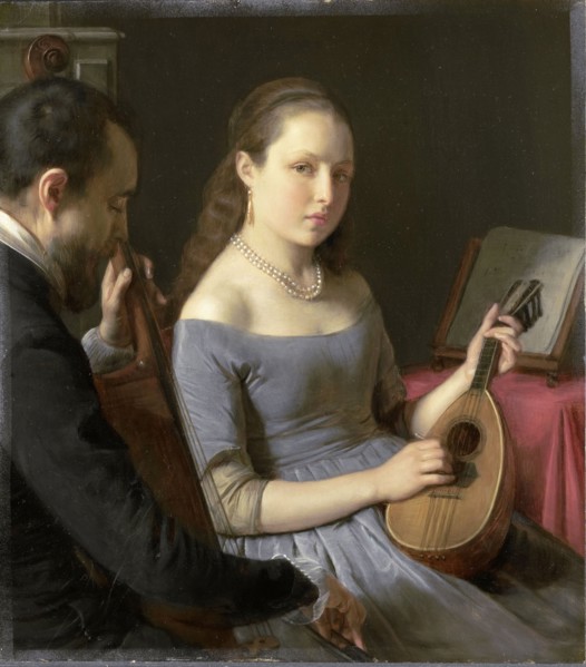 The Duet, 1830-1850. Creator: Charles van Beveren.