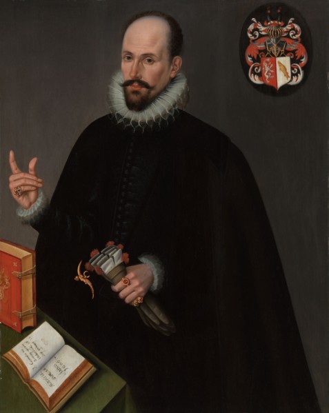 Portrait of Ott van Bronckhorst, 1606.  Creator: Cornelia toe Boecop.