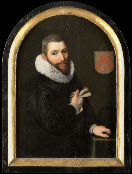 Portrait of Johan Gerritsz van Schoterbosch  (c.1564-1654), 1620. Creator: Jan Verspronck.