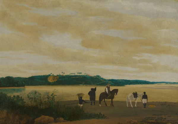 View of the Island of Itamaracá, Brazil, 1637. Creator: Frans Post.