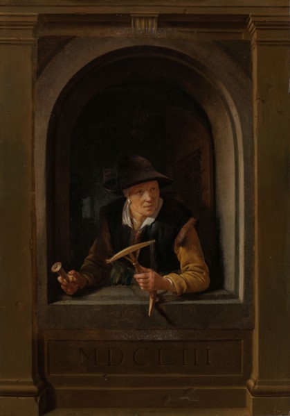 A Fisherman's Wife, 1653. Creator: Gerrit Dou.