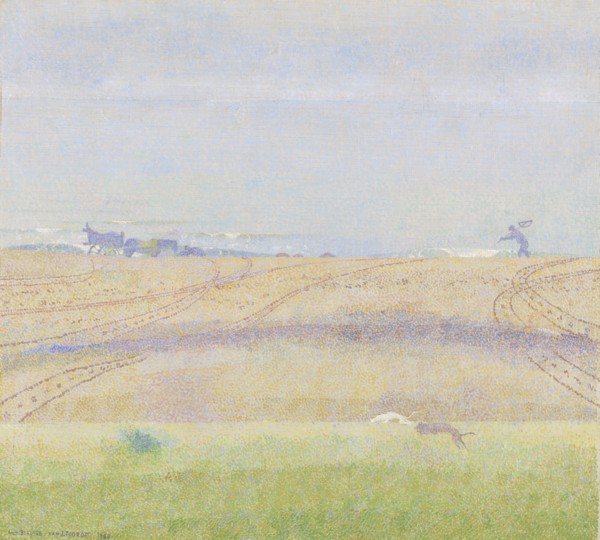 Misty Sea, 1899. Creator: Jan Toorop.