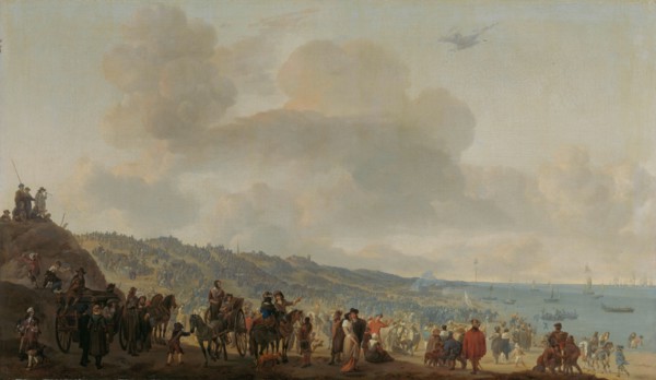 The Departure of Charles II of England from Scheveningen, 2 June 1660, 1660-1674. Creator: Johannes Lingelbach.