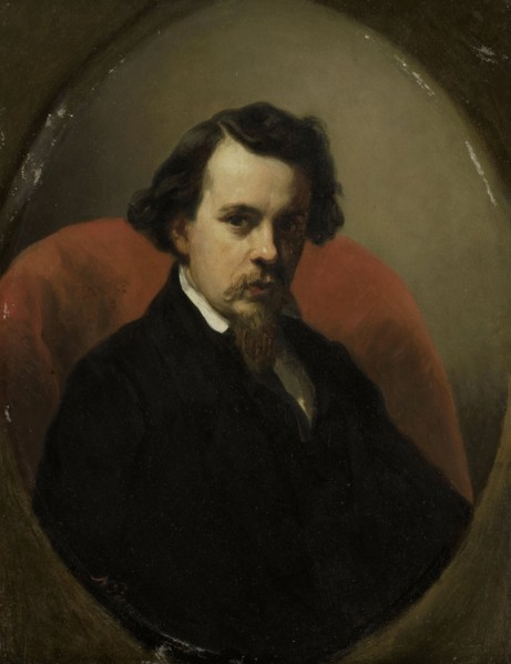 Portrait of Charles Henri Joseph Leicker, Painter, 1853. Creator: Nicolaas Pieneman.