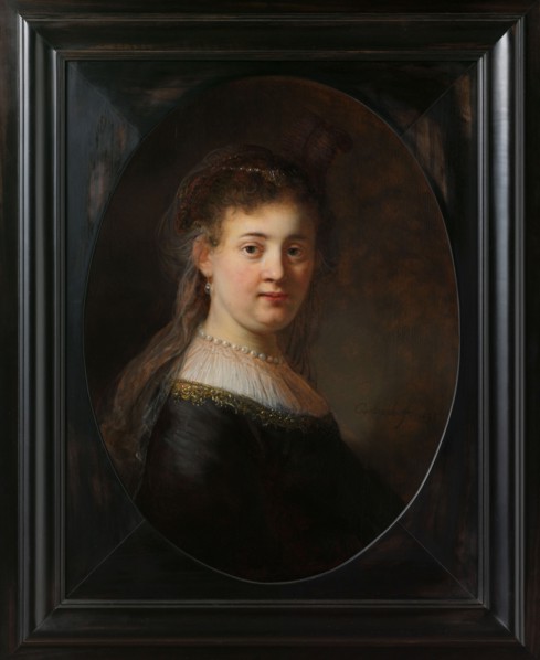 Young Woman in Fantasy Costume, 1633. Creator: Rembrandt Harmensz van Rijn.