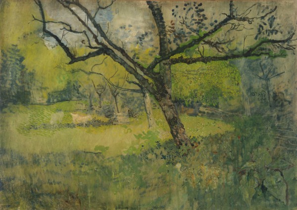 Orchard at Eemnes, 1888-1895. Creator: Richard Roland Holst.