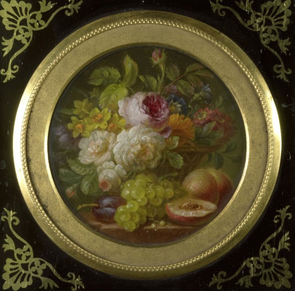 Still Life with Flowers and Fruits, 1780-1810. Creator: Willem van Leen.
