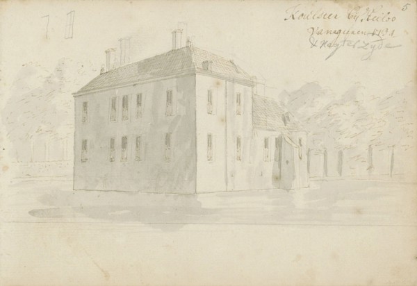 House Ter Coulster in Heiloo, 1734. Creator: Abraham Meyling.