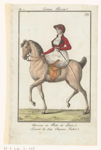 Journal of Ladies and Fashions, 1800-1899. Creator: Unknown.