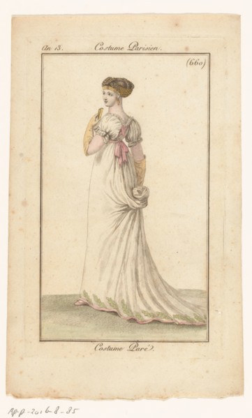 Journal of Ladies and Fashions, 1804-1805. Creator: Unknown.