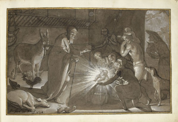 Adoration of the Shepherds, 1624. Creator: Gerard ter Borch I.