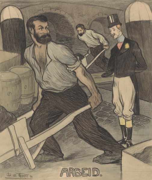 Labour, 1899. Creator: Jan de Waardt.